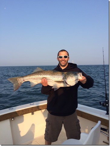 Block Island Striped Bass Fishing Charter