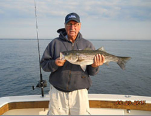 Father & Son Team on the Aces Wild Charter