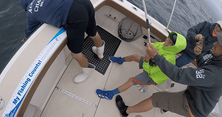 Catching The Monster Striped Bass are for Kids Too - 850 - 450